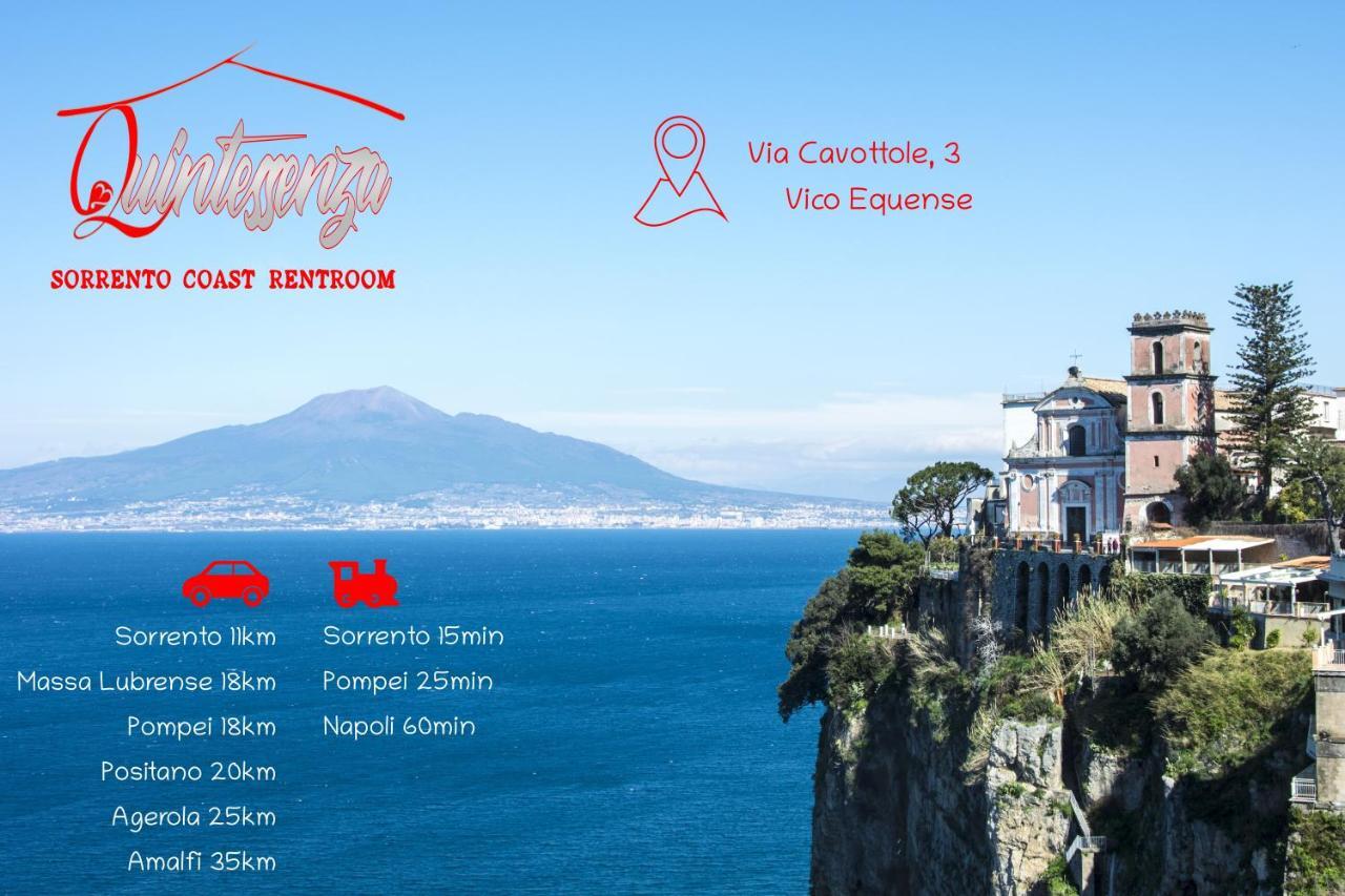 Quintessenza - Sorrento Coast Rentroom วีโกเอเกวนเซ ภายนอก รูปภาพ